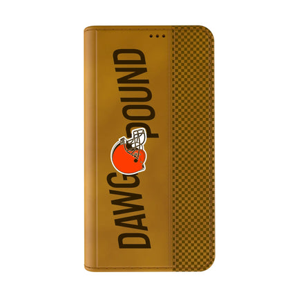 Cleveland Browns Folio Phone Case Deco for iPhone