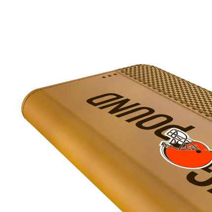 Cleveland Browns Folio Phone Case Deco for Samsung Galaxy