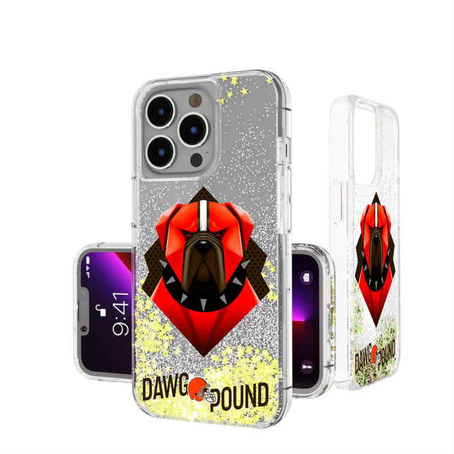 Cleveland Browns Glitter Phone Case Deco for iPhone