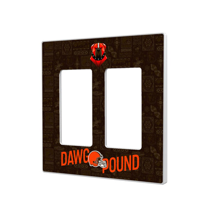 Cleveland Browns Hidden-Screw Light Switch Plate Deco