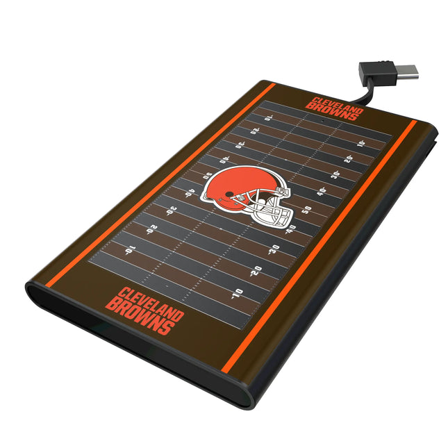 Cleveland Browns 5000mAh Flat Powerbank Field