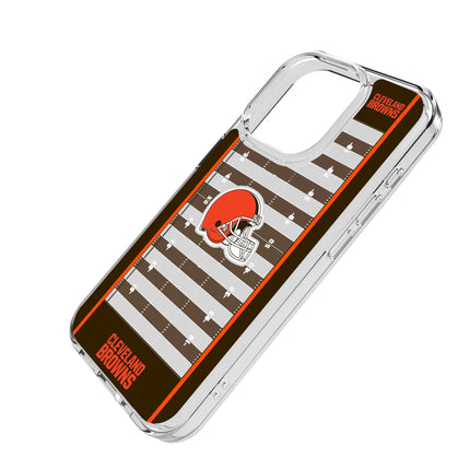 Cleveland Browns Clear Phone Case Field for iPhone