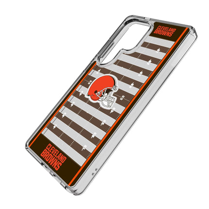 Cleveland Browns Clear Phone Case Field for Samsung Galaxy