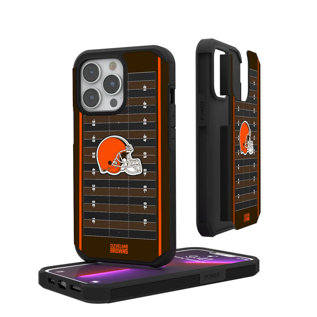 Cleveland Browns Rugged Phone Case Field for iPhone
