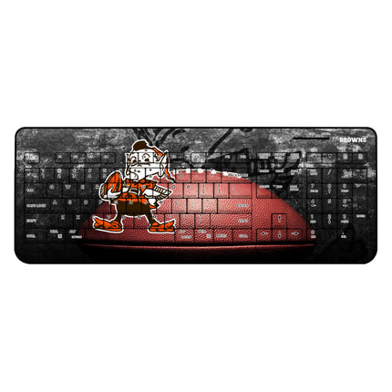 Cleveland Browns Wireless USB Keyboard Historic Legendary