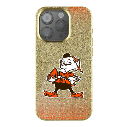 Cleveland Browns Bling Phone Case Historic Linen for iPhone