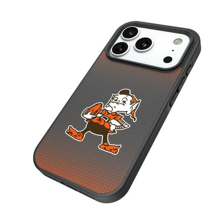 Cleveland Browns Historic Collection Linen Bump Phone Case for Apple iPhone
