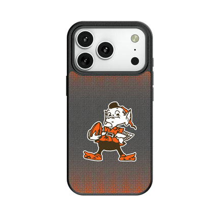 Cleveland Browns Historic Collection Linen MagSafe Compatible Phone Case for Apple iPhone