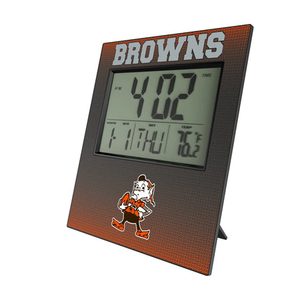 Cleveland Browns Wall Clock Historic Linen