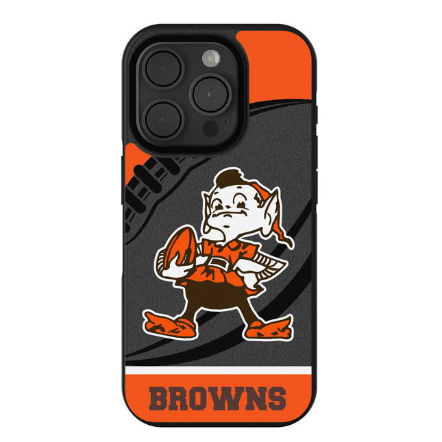 Browns Bump Phone Case Historic Passtime for iPhone