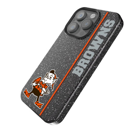 Browns Black Bling Phone Case Historic Sidebar for iPhone