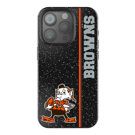 Browns Black Bling Phone Case Historic Sidebar for iPhone