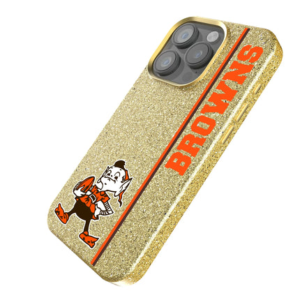 Browns Bling Phone Case Historic Sidebar for iPhone