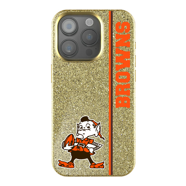 Browns Bling Phone Case Historic Sidebar for iPhone