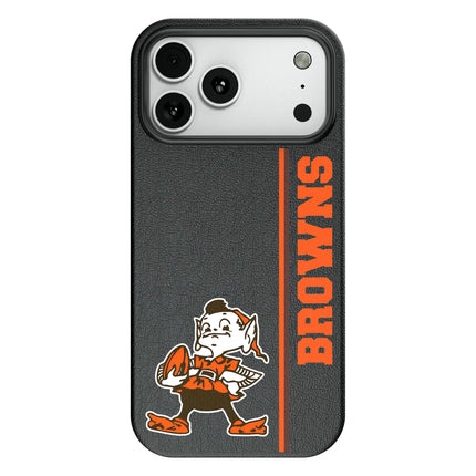 Cleveland Browns Historic Collection Sidebar MagSafe Compatible Phone Case for Apple iPhone