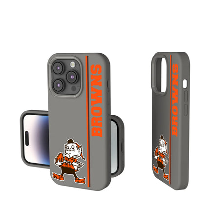 Browns Soft Touch Phone Case Historic Sidebar for iPhone