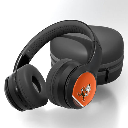 Browns Over-Ear BT Headphones With Case Historic Stripe