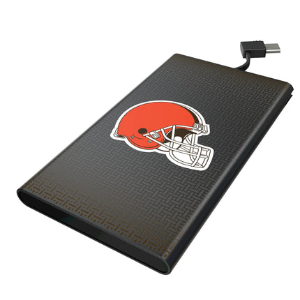Cleveland Browns 5000mAh Flat Powerbank Linen