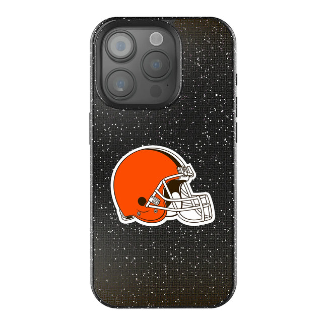 Cleveland Browns Black Bling Phone Case Linen for iPhone