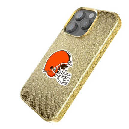 Cleveland Browns Bling Phone Case Linen for iPhone