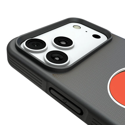 Cleveland Browns Linen Bump Phone Case for Apple iPhone