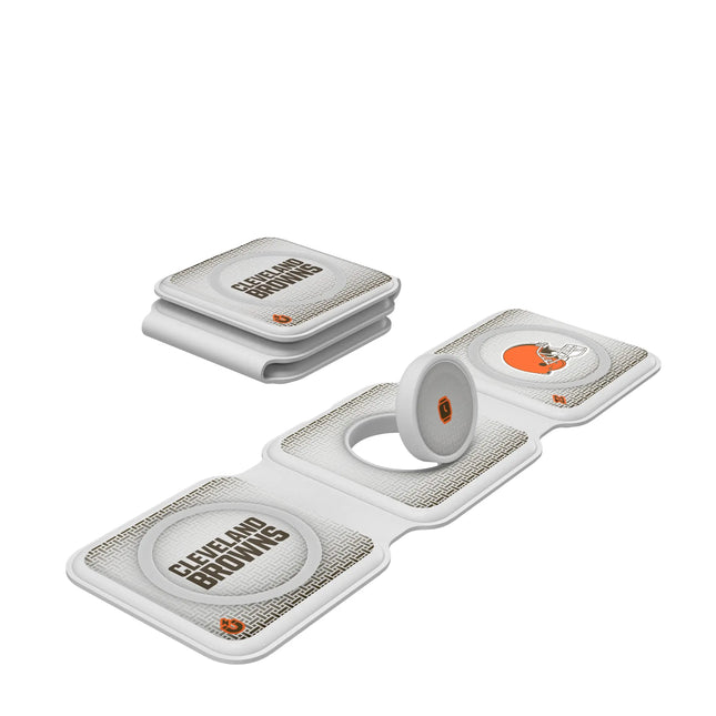 Cleveland Browns Foldable 3 in 1 Charger Linen