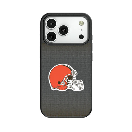 Cleveland Browns Linen MagSafe Compatible Phone Case for Apple iPhone