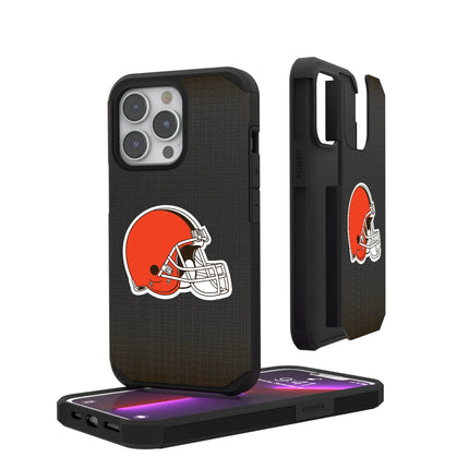 Cleveland Browns Rugged Phone Case Linen for iPhone
