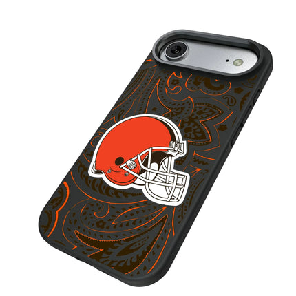 Cleveland Browns Bump Phone Case Paisley for iPhone
