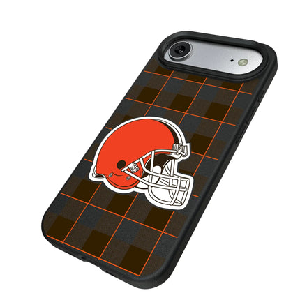 Cleveland Browns MagSafe Phone Case Plaid for iPhone