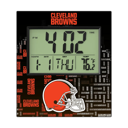 Cleveland Browns Wall Clock Quadtile
