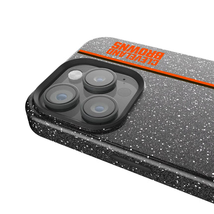 Cleveland Browns Black Bling Phone Case Sidebar for iPhone