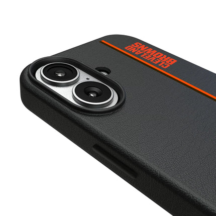 Cleveland Browns Sidebar MagSafe Compatible Phone Case for Apple iPhone