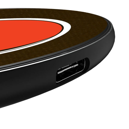 Cleveland Browns 15-Watt Wireless Charger Stripe