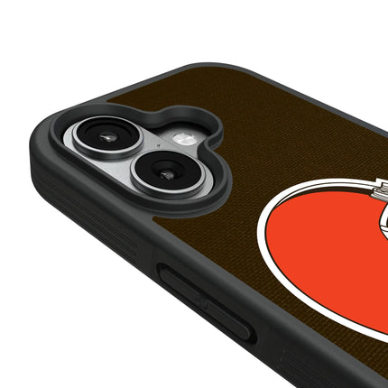 Cleveland Browns Bump Phone Case Stripe for iPhone