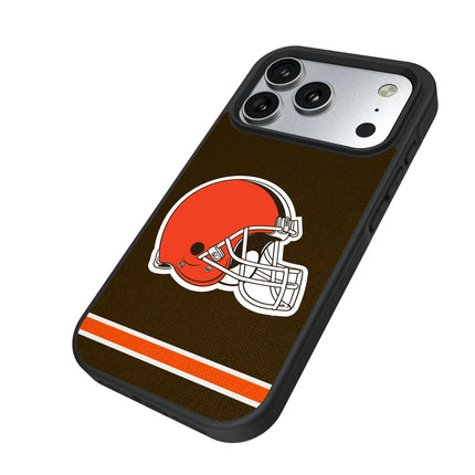 Cleveland Browns Bump Phone Case Stripe for iPhone