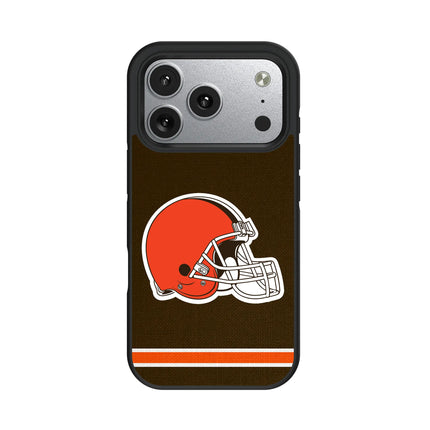 Cleveland Browns Bump Phone Case Stripe for iPhone