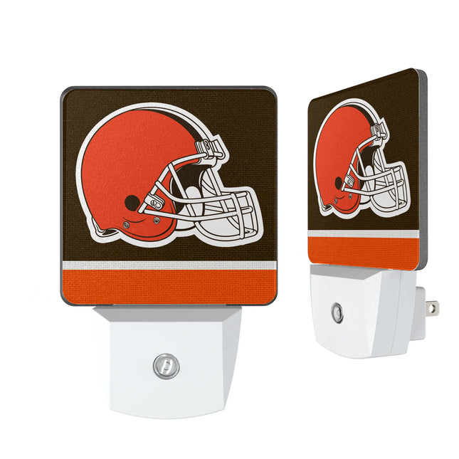 Cleveland Browns Night Light 2-Pack Stripe
