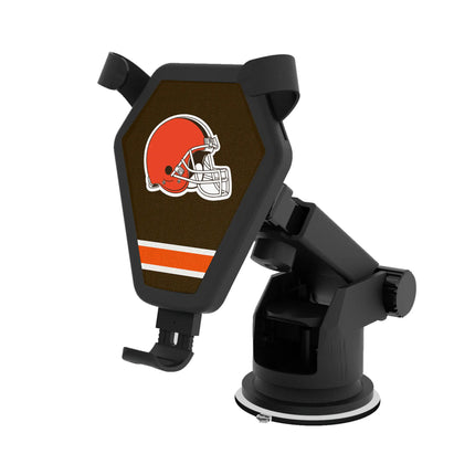 Cleveland Browns Wireless Car Charger Stripe