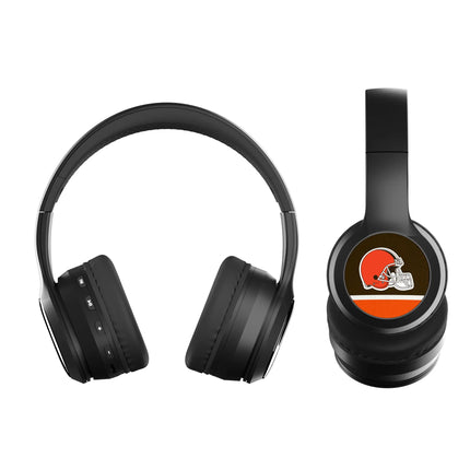 Cleveland Browns Over-Ear BT Headphones With Case Stripe