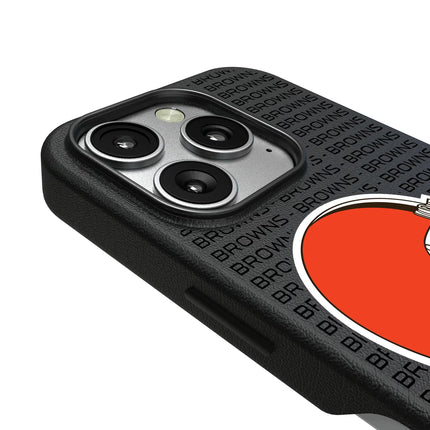 Cleveland Browns MagSafe Phone Case Text for iPhone
