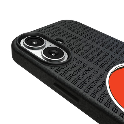 Cleveland Browns MagSafe Phone Case Text for iPhone