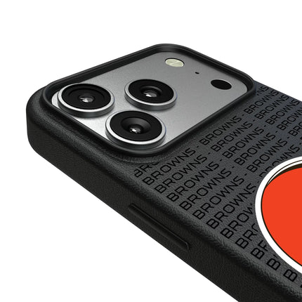 Cleveland Browns MagSafe Phone Case Text for iPhone