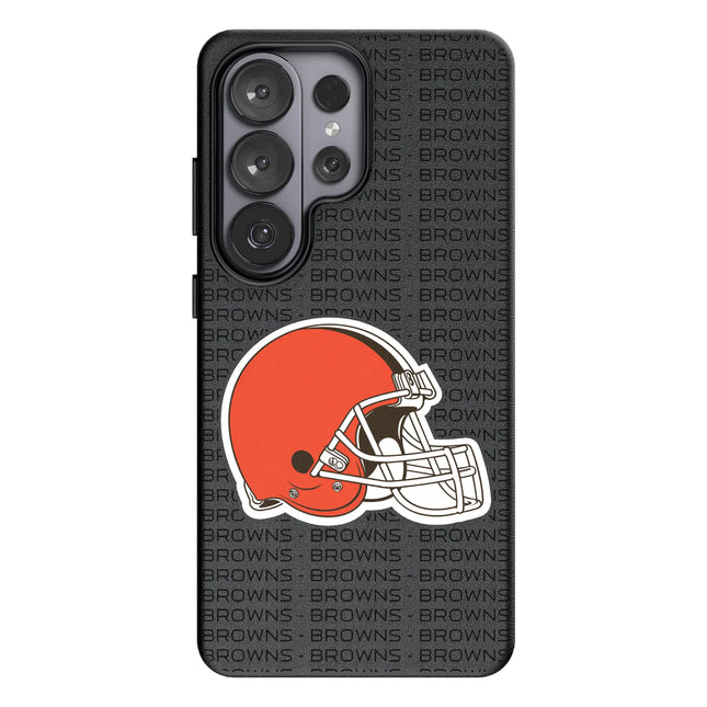 Cleveland Browns MagSafe Phone Case Text for Samsung Galaxy