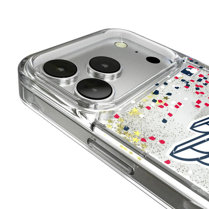 Cleveland Guardians Confetti Glitter Phone Case for Apple iPhone