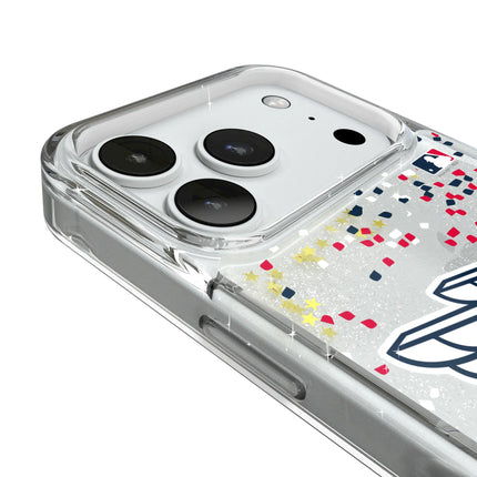 Cleveland Guardians Confetti Glitter Phone Case for Apple iPhone