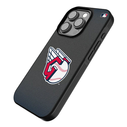 Cleveland Guardians Linen Bump Phone Case for Apple iPhone