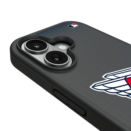 Cleveland Guardians Linen Bump Phone Case for Apple iPhone