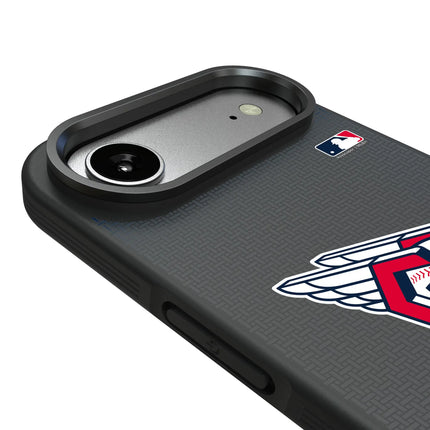 Cleveland Guardians Linen Bump Phone Case for Apple iPhone