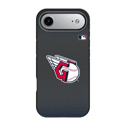 Cleveland Guardians Linen Bump Phone Case for Apple iPhone